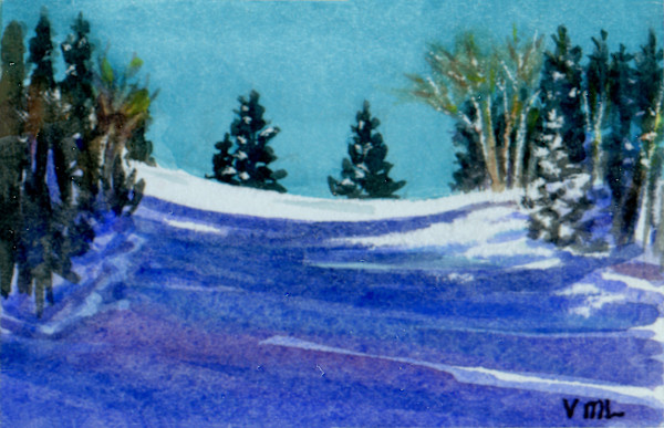 Slope in Waiting by Victoria M  Le  Vine, Image 1.