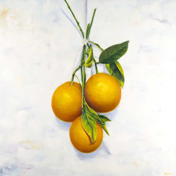 Garden Oranges by Robyn Palescandolo