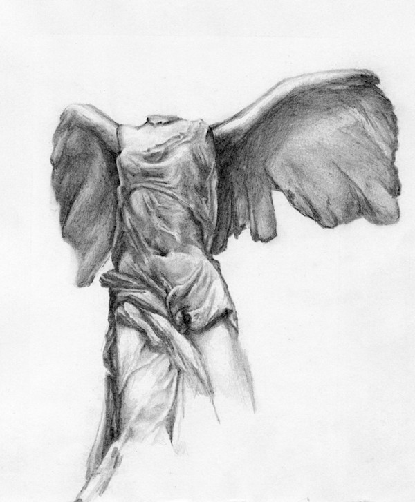 Victory of Samothrace by Robyn Palescandolo
