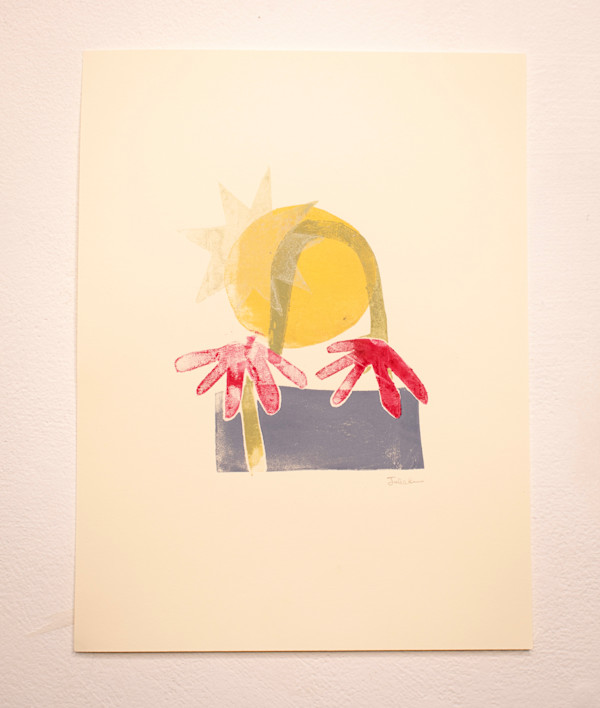 Two Flowers Under the Eclipse by Julia Kagan, Image 1.