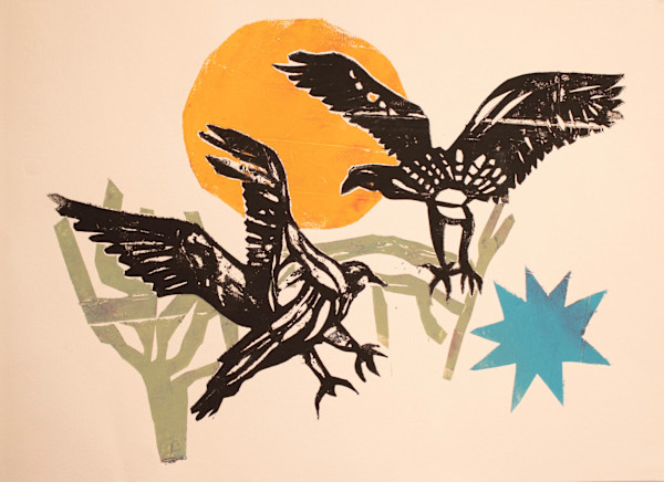 Ospreys under the sun by Julia Kagan, Image 1.
