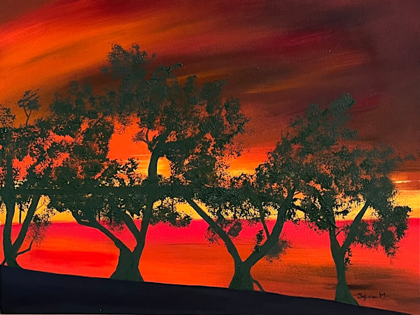 Caloosa Sunset I by Sylvia Montgomery