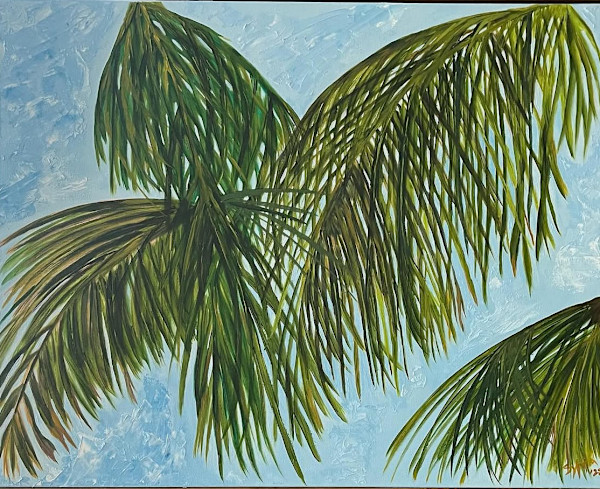 Palm Fronds by Sylvia Montgomery, Image 1.