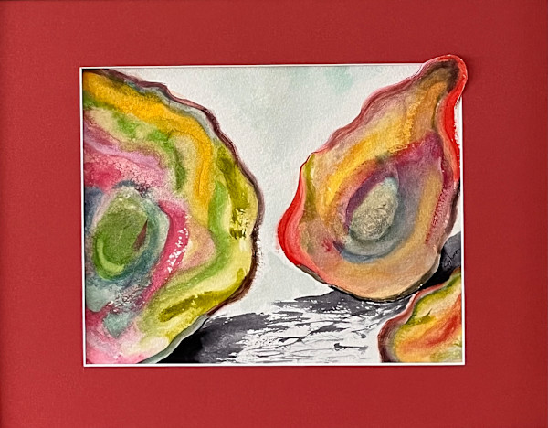 Shuck & Awe (Red Oysters) by Sylvia Montgomery