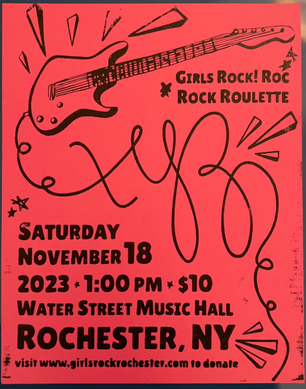 Girls Roc Rochester Commission Poster by Myles Vasta