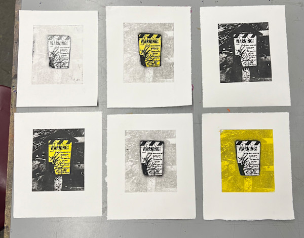 Warning by Myles Vasta