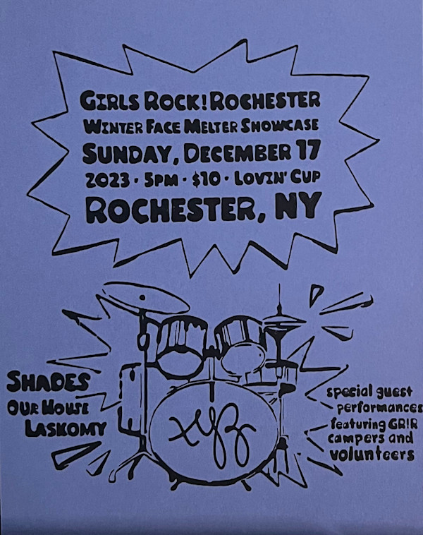 Girls Roc Rochester Commission poster #2 by Myles Vasta