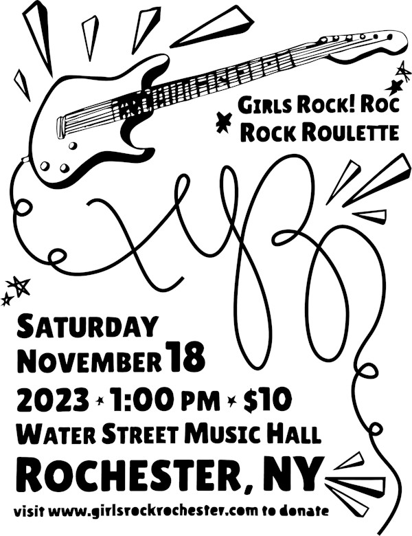 Girls Roc Rochester Commission Poster by Myles Vasta