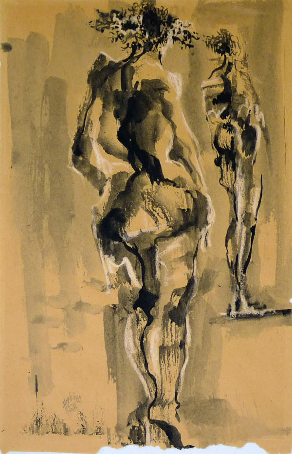 Two Figures by Roy Hocking
