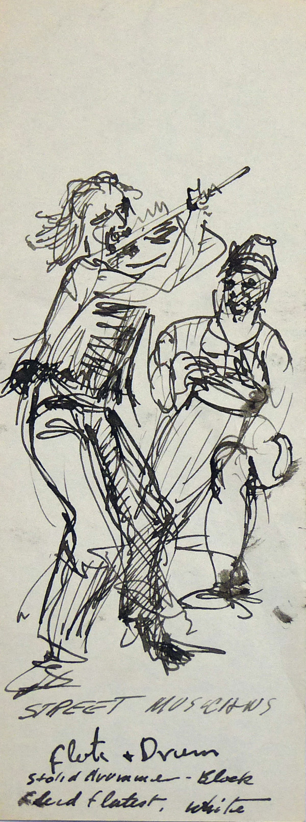 Street Musicians by Roy Hocking