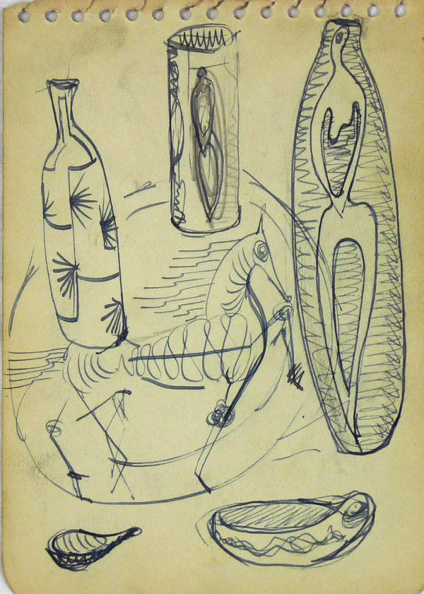 "Untitled", from The Spiral Artcraft Sketch Book No. 15" by Roy Hocking