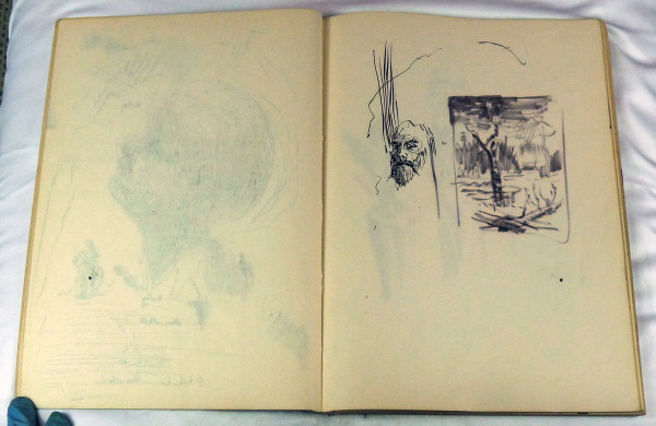 Page 11 & 12, from "Journal #1" by Roy Hocking