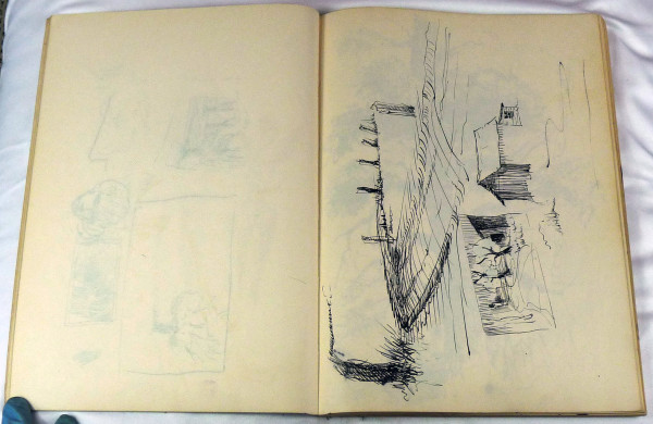 Page 17 & 18, from "Journal #1" by Roy Hocking