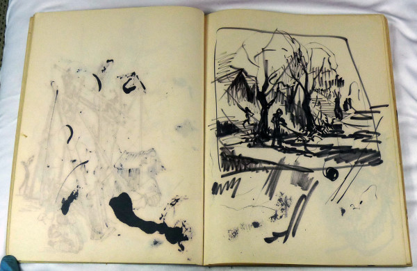 Page 25 & 26, from "Journal #1" by Roy Hocking