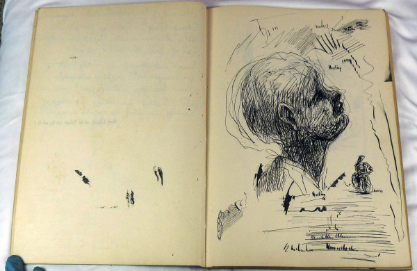 Page 9 & 10, from "Journal #1" by Roy Hocking
