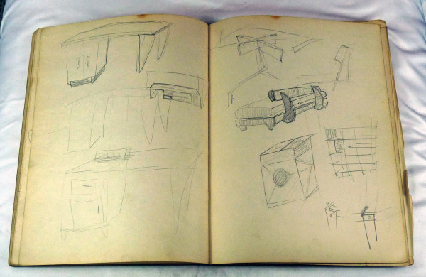 Page 75 & 76, from "Journal #2" by Roy Hocking