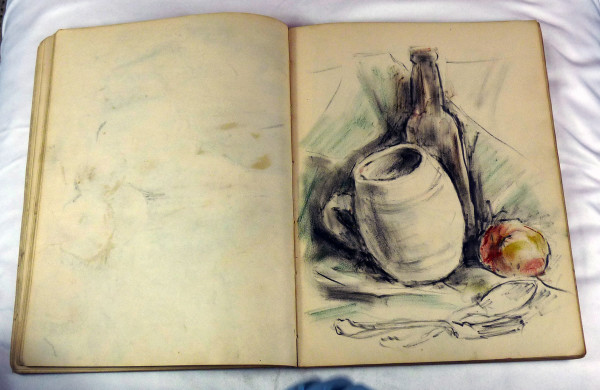 Page 45 & 46, from "Journal #3" by Roy Hocking