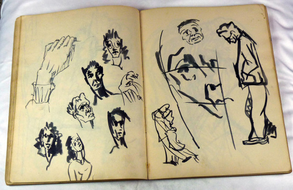 Page 77 & 78, from "Journal #3" by Roy Hocking