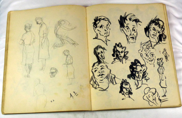 Page 83 & 84, from "Journal #3" by Roy Hocking