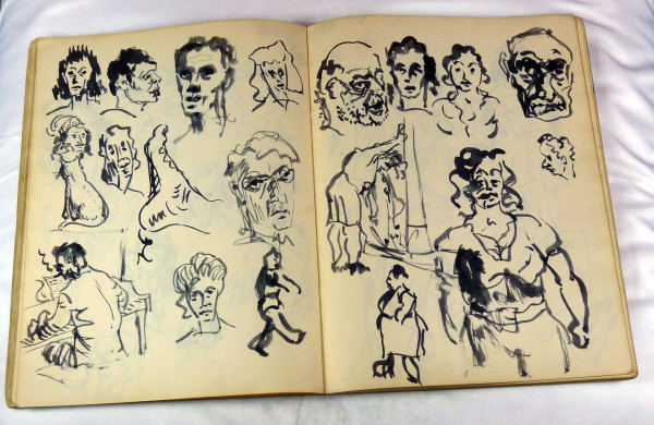 Page 85 & 86, from "Journal #3" by Roy Hocking