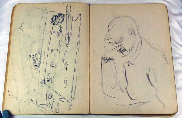 Page 13 & 14, from "Journal #4" by Roy Hocking