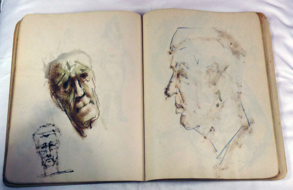 Page 75 & 76, from "Journal #4" by Roy Hocking