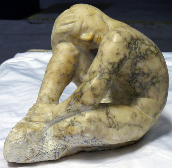 Seated Figure by Roy Hocking