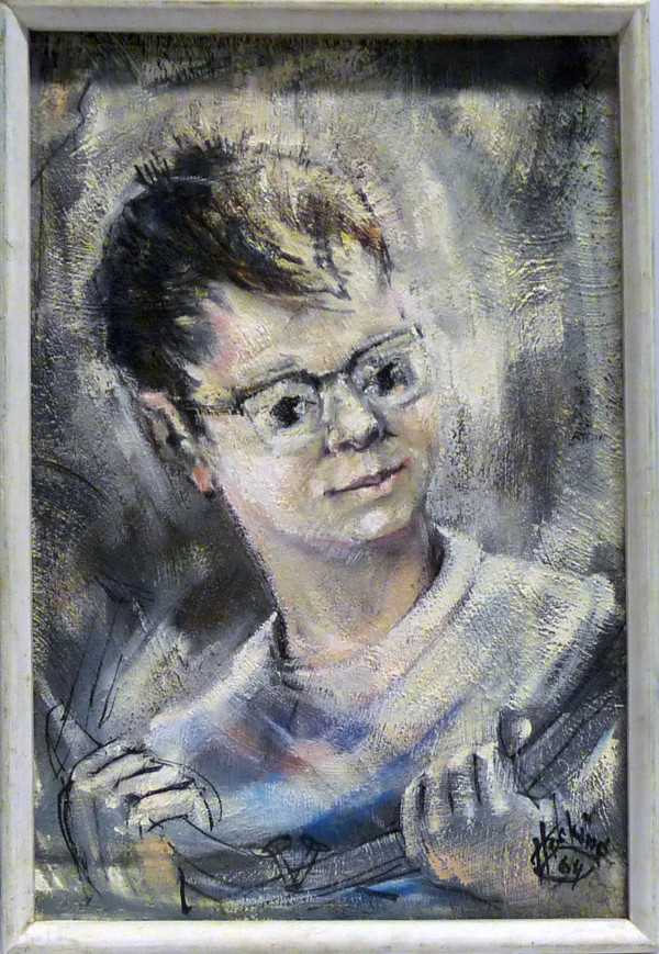 Study of Christopher at 4 by Roy Hocking