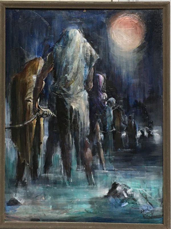Procession with a Red Moon by Roy Hocking