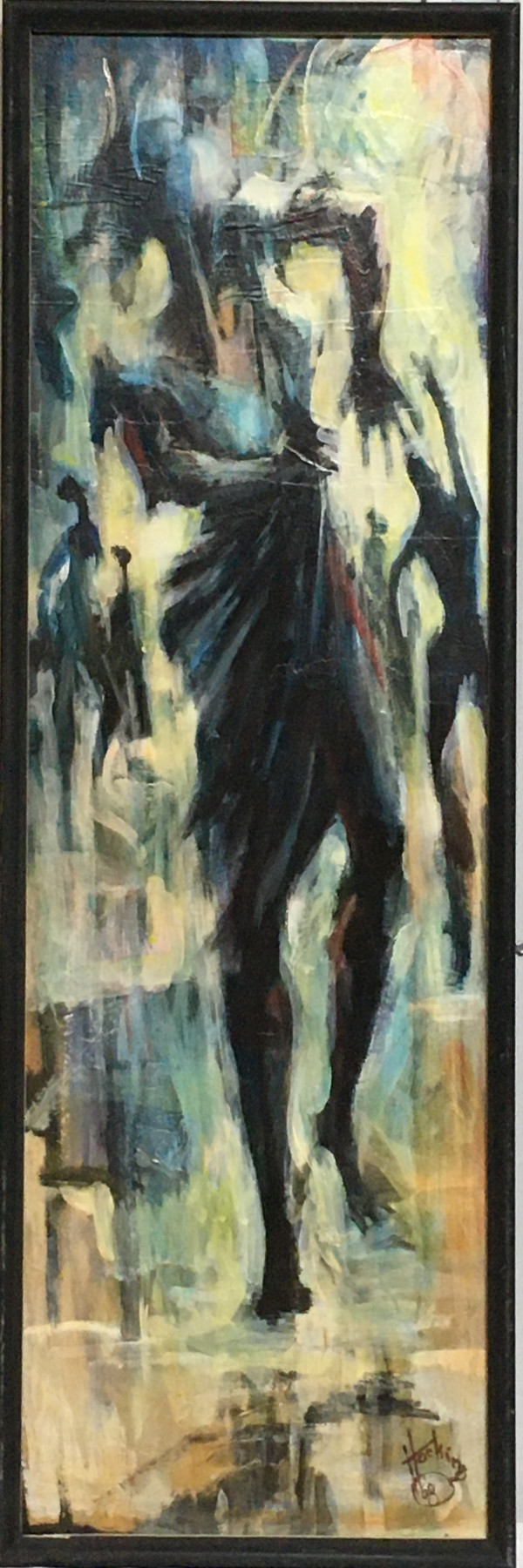 Fleeing Figure by Roy Hocking