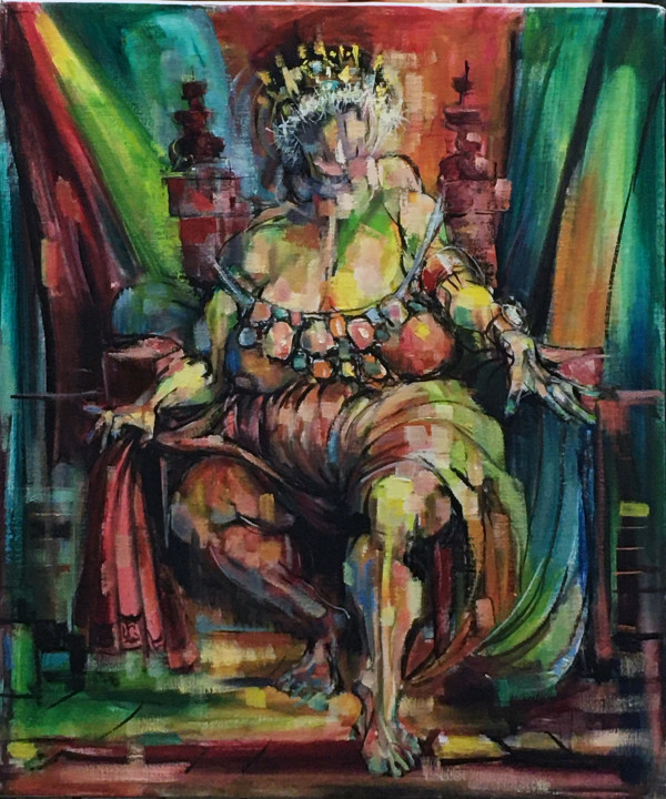 Enthroned by Roy Hocking