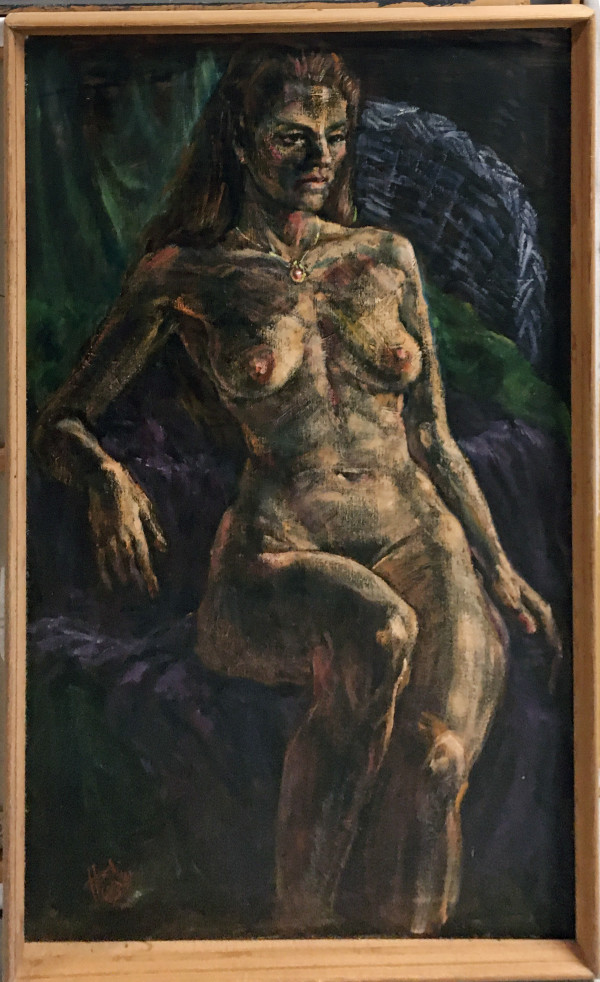 Nude with Ruby by Roy Hocking