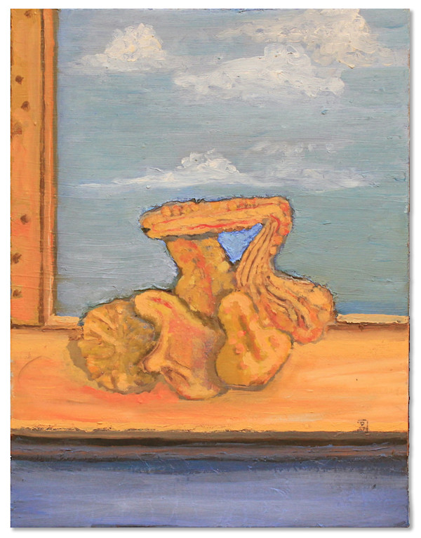 5 Gourds Against the Sky by Dean Vallas, Image 1.
