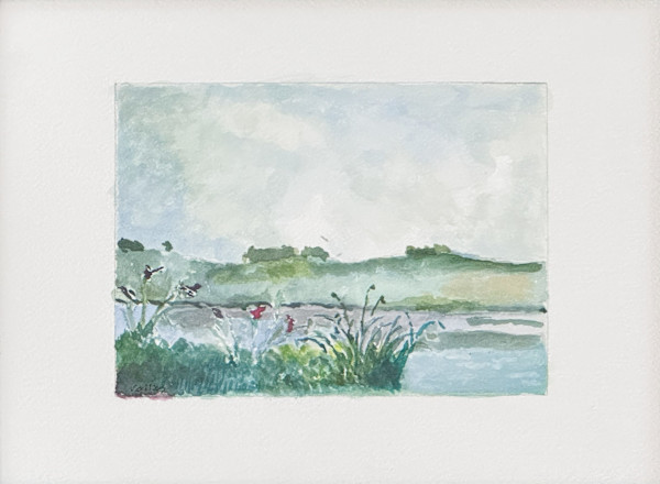 Across the Hudson by Dean Vallas