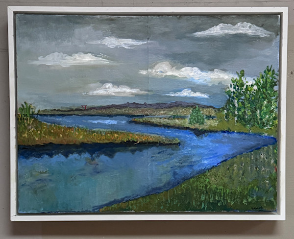 Birches on the Hudson by Dean Vallas, Image 1.