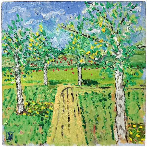 Garden Path by Dean Vallas