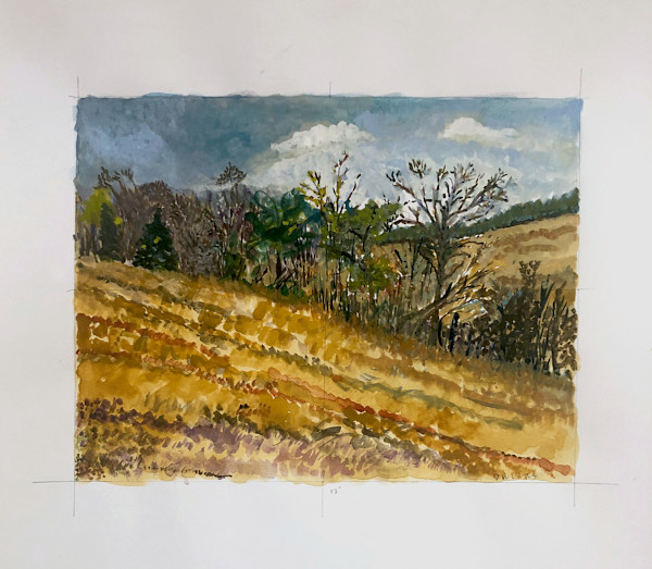die winterreise, watercolor #1 by Dean Vallas, Image 5.