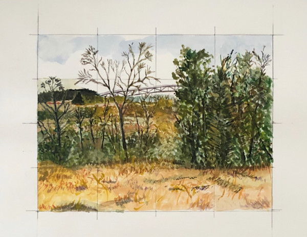 die winterreise, watercolor #2 by Dean Vallas, Image 2.