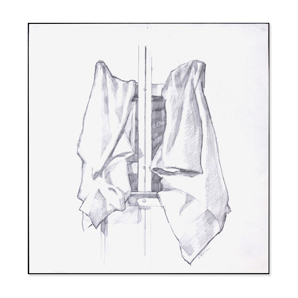 Drapery Hanging from an Easel by Dean Vallas