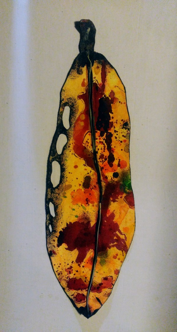 Pohutukawa Leaf 022 by Liz McAuliffe
