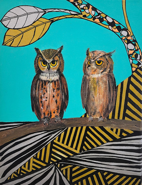 Two Who by M A Braxton, Image 1.