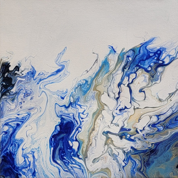 Blue Flames by M A Braxton, Image 1.