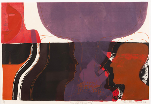 Man and Woman 1984 by John Middleton