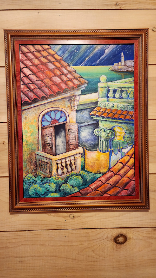 Untitled (View of Faro Castillo del Morro) by Ellio Villate