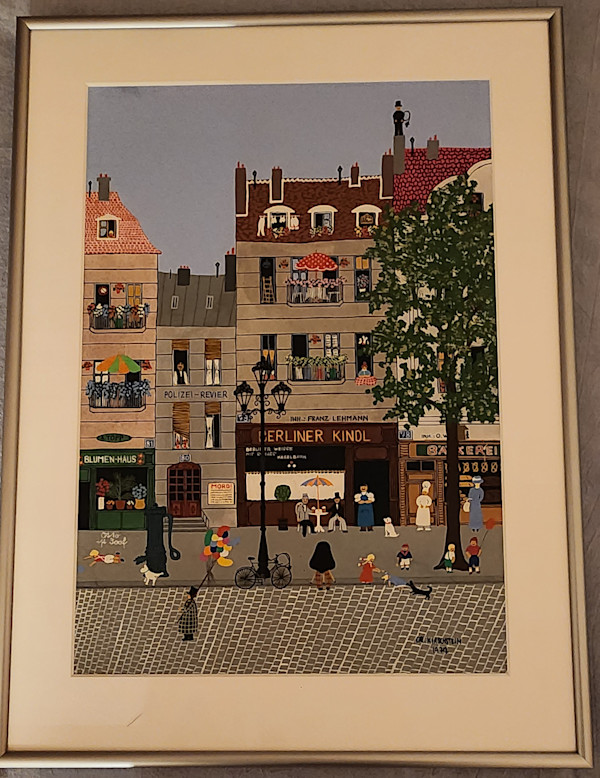 Untitled (Berliner Street Scene) by Charlotte Kirschstein