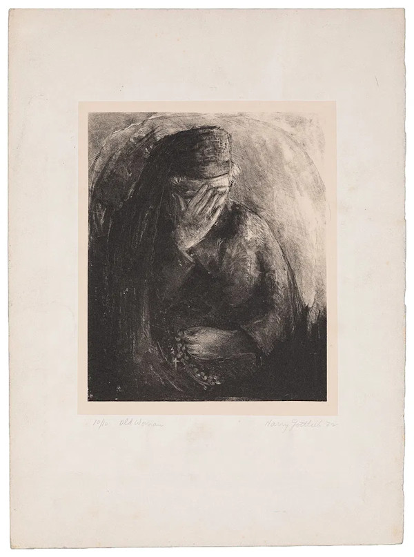 Old Woman by Harry Gottlieb, Image 1.