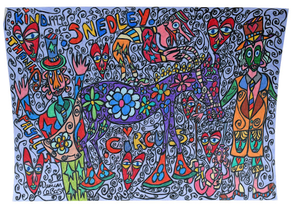 Purple Horse and Rider by Damian LeBas, Image 1.