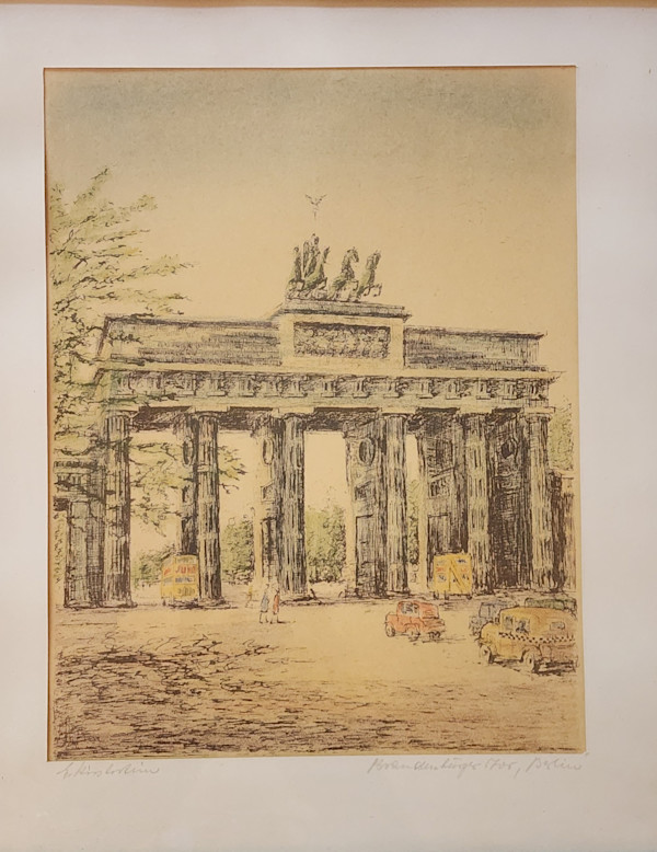 Brandenburger Tor, Berlin by Erhard Kirschstein