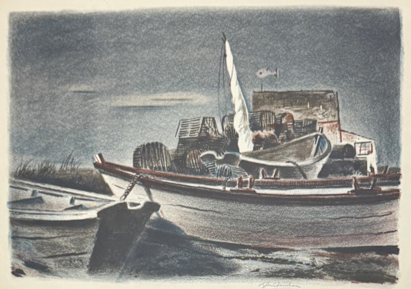 Lobster Boats & Traps by John C. Menihan