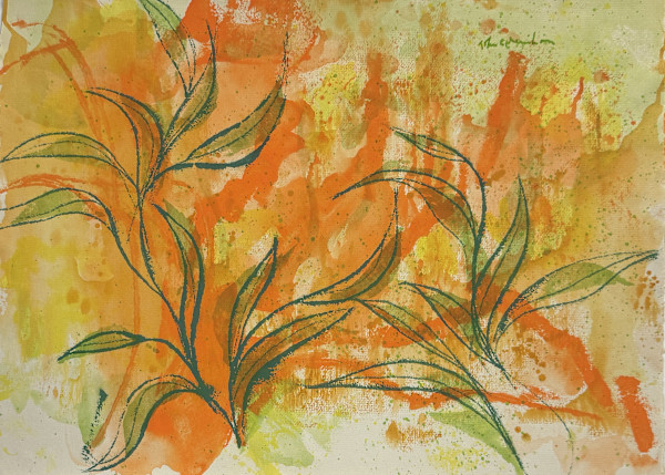 Abstract Leaves by John C. Menihan